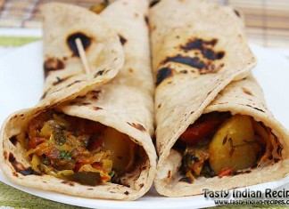 Achari Aloo Roll