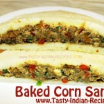 Baked Corn Sandwich Recipe