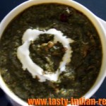 Bhee Paalak (Lotus stem in spinach curry) Recipe