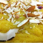 Coconut Custard Halwa Recipe