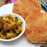 Dry Aloo Poori Recipe