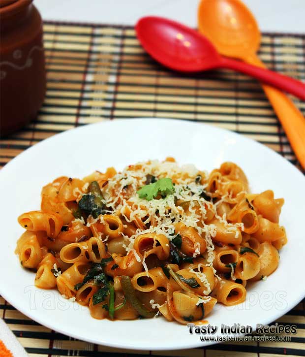 Easy Cheesy Vegetable Pasta