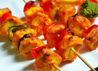 Grilled Pepper Paneer