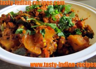 Microwave-Aloo-Bhindi-Masala