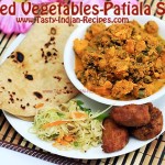 Mixed Vegetables-Patiala Style Recipe