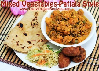 Mixed Vegetable Patiala Style