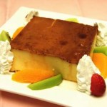 Orange Custard Pudding Recipe