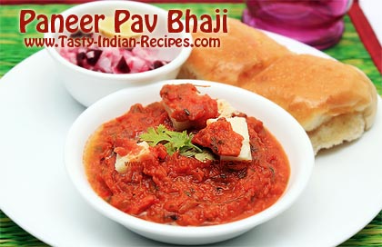 Paneer Pav Bhaji