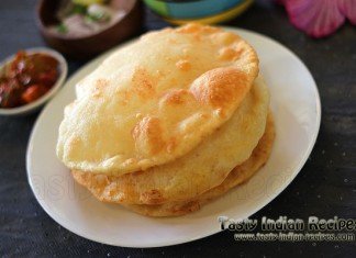 Paneer Stuffed Bhatura