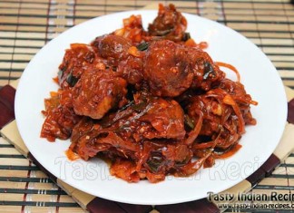 Schezwan Mushroom Dry Recipe