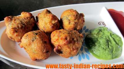 Serve Moong Dal Vada