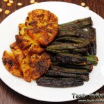 Stuffed Aloo Bhindi Recipe