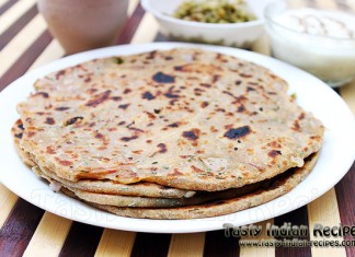 Stuffed Bajra Paratha