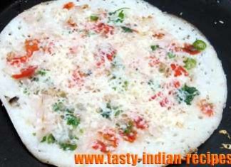 Veggie Cheese Dosa